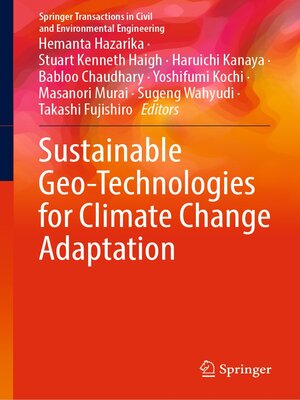 cover image of Sustainable Geo-Technologies for Climate Change Adaptation